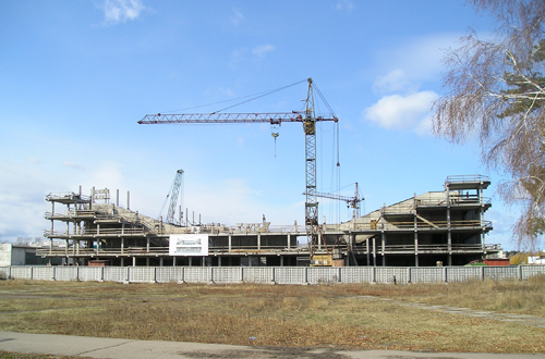 Строительство стекольного предприятия