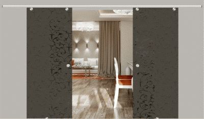Раздвижные стеклянные двери