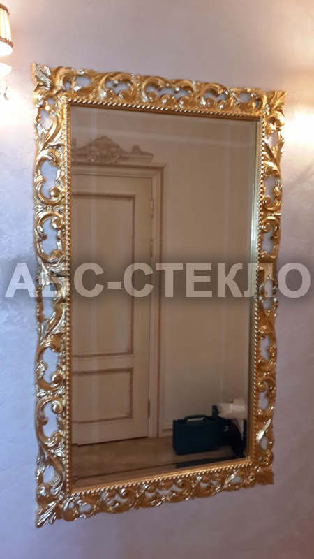 Багетная рама - цвет золото.