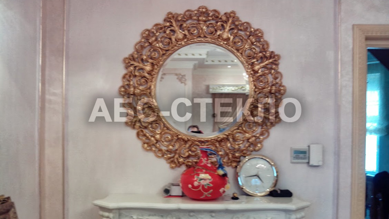 Круглая багетная рамка (Медведково).