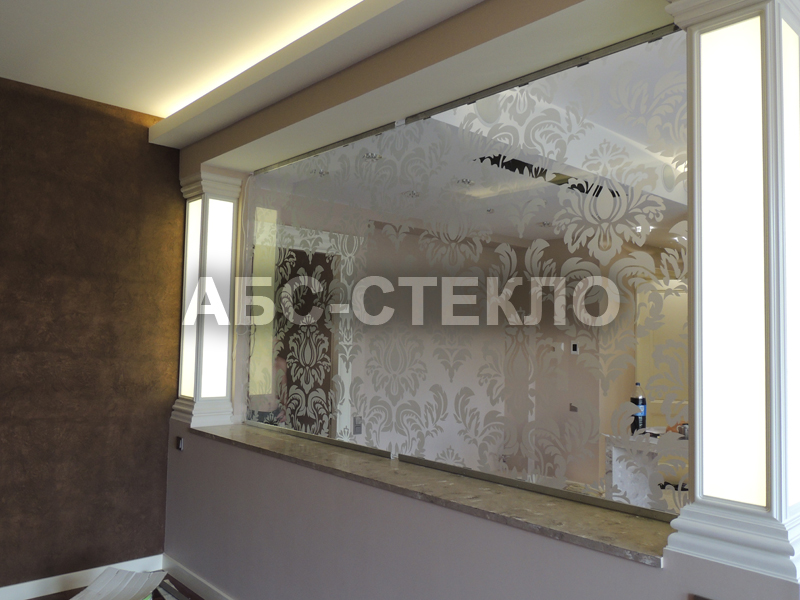 Оптивайт 10 мм с пескоструйным рисунком.