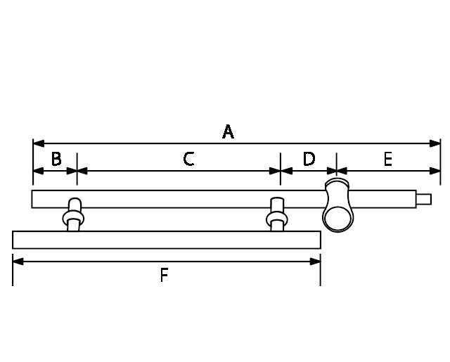 Ручка-замок T-482A-1