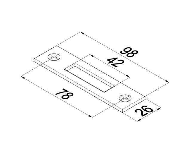 Ответная пластина T-100-2