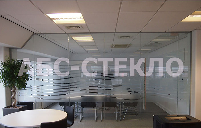 перегородка с рисунком
