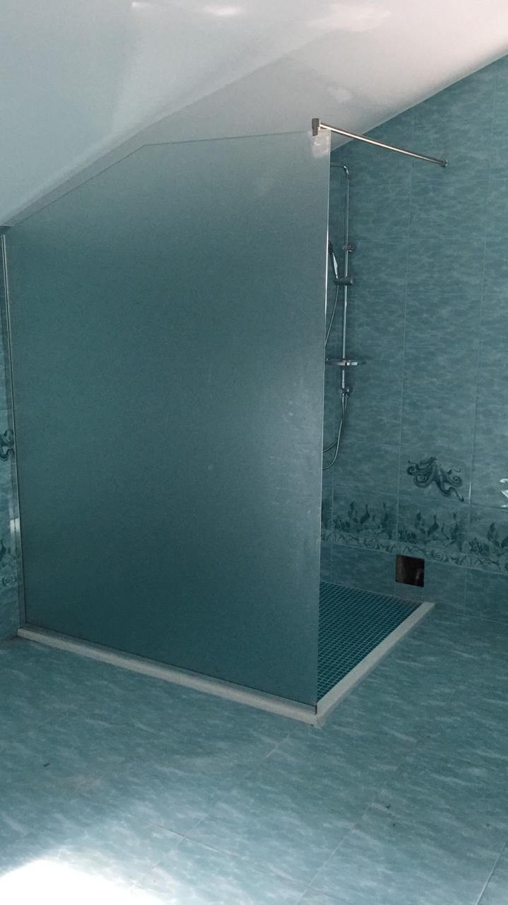 Стеклянная перегородка для душа в Раменском