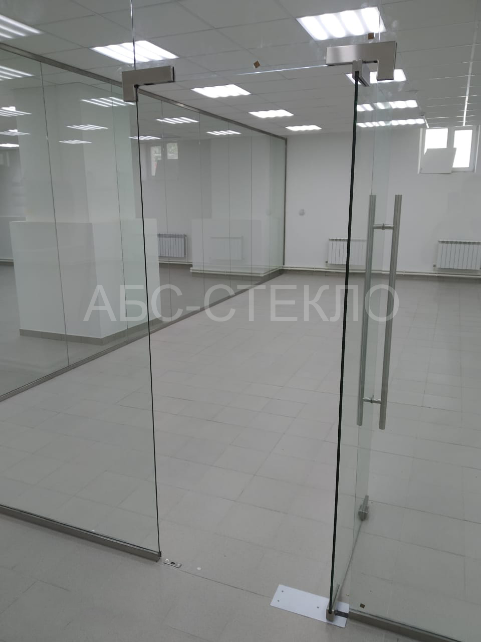 Наши работы: Установка перегородок в торговом центре после перепрофилирования